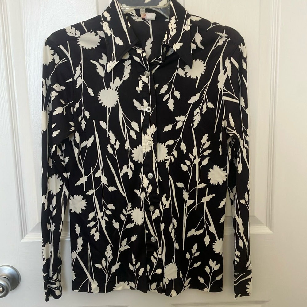 Vintage polyester blouse